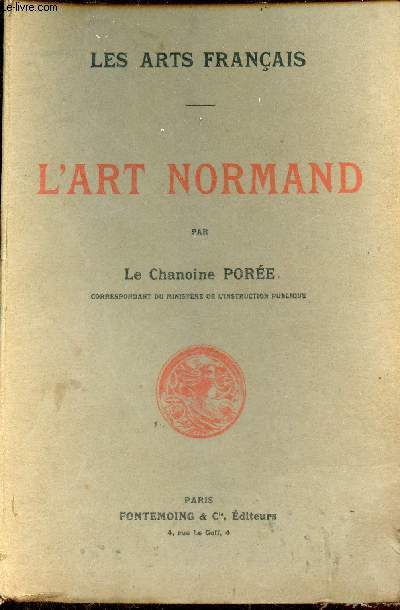 L'art normand - Collection les arts franais.