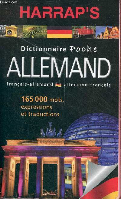 Harrap's dictionnaire poche - franais-allemand/allemand-franais - 165 000 mots, expressions et traductions.