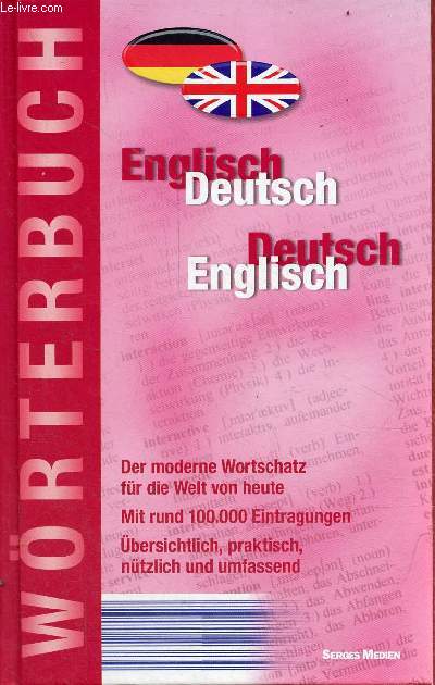 Wrterbuch Englisch-Deutsch / Deutsch-Englisch.