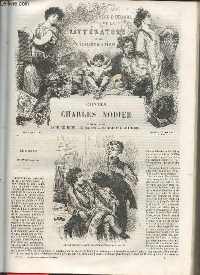 Contes de Charles Nodier - La fe aux miettes - le songe d'or - la lgende de la soeur Batrix - Les chefs d'oeuvre de la littrature et de l'illustration.