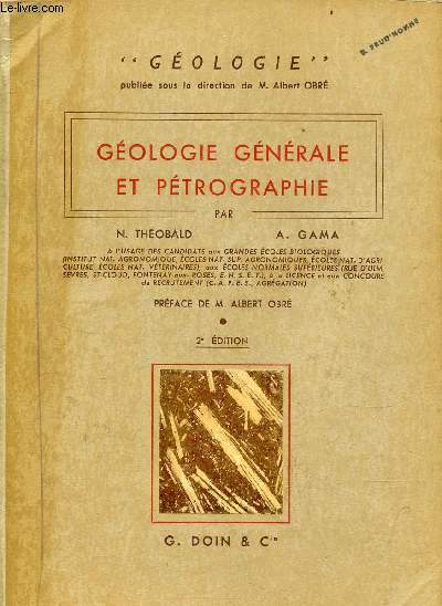 Gologie gnrale et ptrographie - Collection 