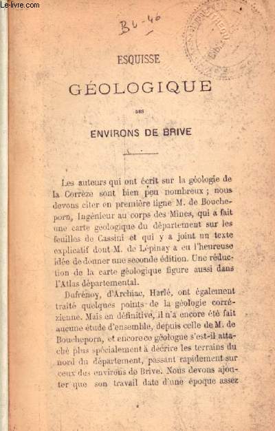 Esquisse gologique des environs de Brive - photocopie.