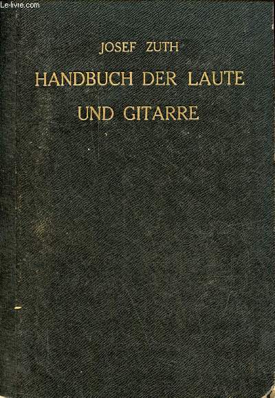 Handbuch der laute und gitarre.
