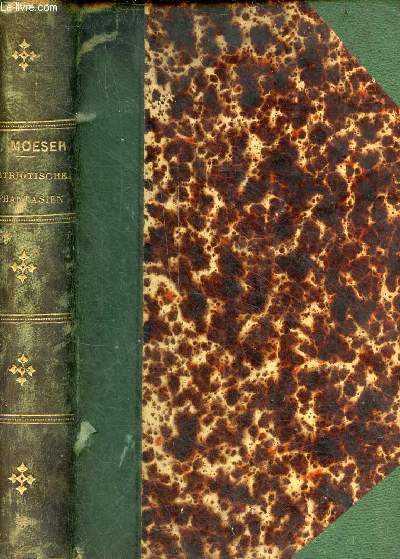Patriotische phantasien - In zwei theilen - Erster Theil + Zweiter Theil (premire + deuxime partie en 1 volume).