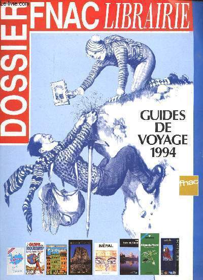 Guide de voyage 1994 dossier fnac librairie.