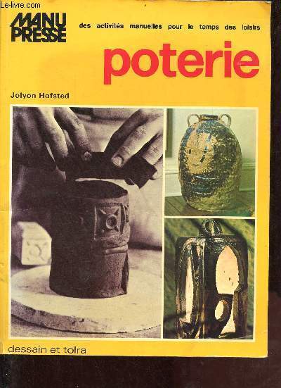 Poterie - Collection manu presse.