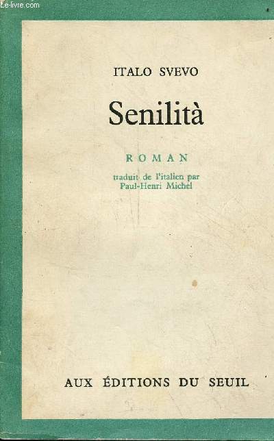 Senilita - Roman.