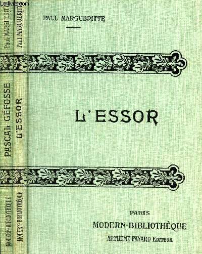 Lot de 2 livres : L'essor + Pascal Gfosse - Collection modern-bibliothque.