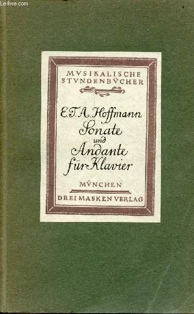 Klaviersonate cis-moll andante aus der F-dur-Sonate.