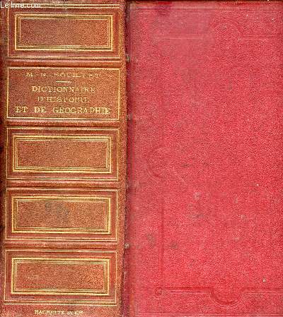 Dictionnaire universel d'histoire et de gographie - Nouvelle dition (24e) avec un supplment.