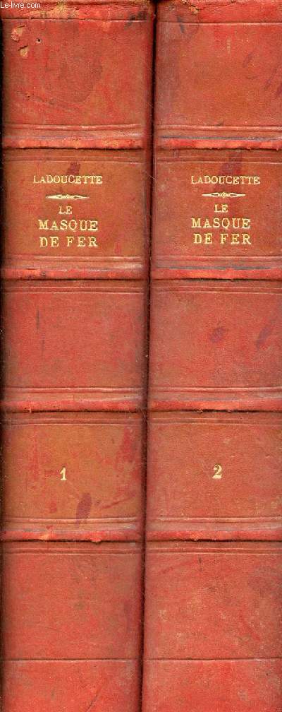 Masque de fer - Grand rcit historique - 2 volumes.
