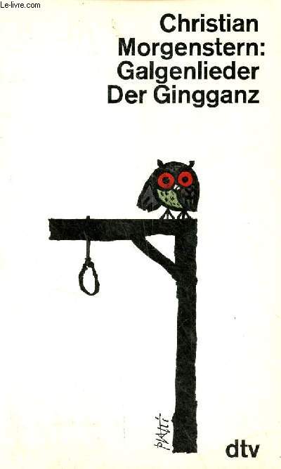Galgenlieder der gingganz - dtv n124.