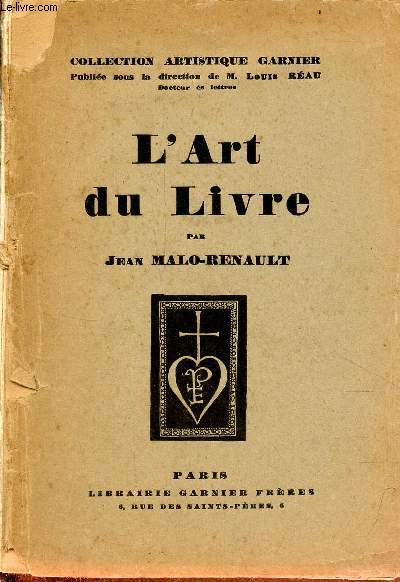 L'art du livre - Collection artistique garnier.