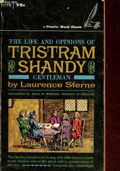 The life and opinions of Tristram Shandy Gentleman - nt175.