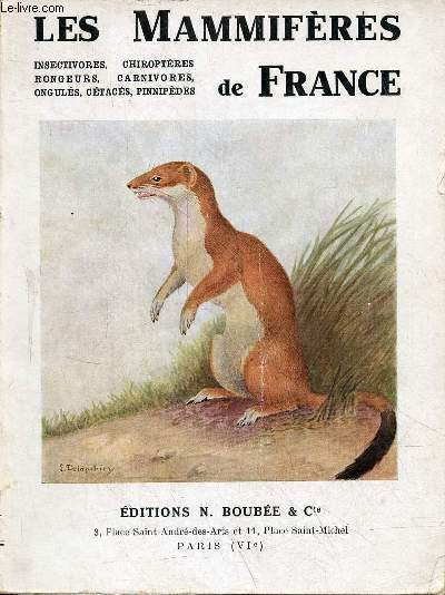 Atlas des mammifres de France.