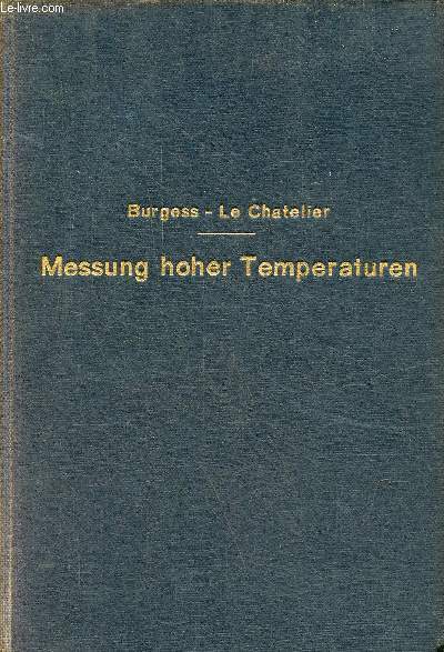 Die messung hoher temperaturen.