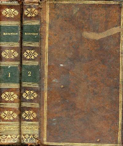 Aventures de Robinson - En 2 tomes (2 volumes) - tome 1 + tome 2.