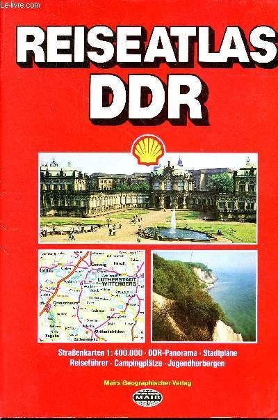Reiseatlas DDR.