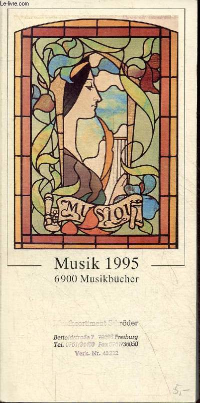 Musik 1995 - 6900 Musikbcher.