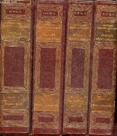 3e P.M.C. Pratique mdico-chirurgicale - 7 volumes - tome 1 + 3 + 4 + 6 + 7 + 9 + 10.
