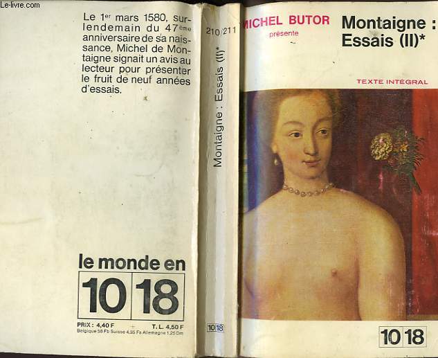 MONTAIGNE:ESSAIS 2