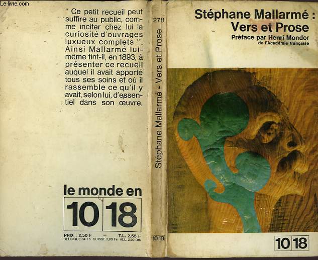 VERS ET PROSE