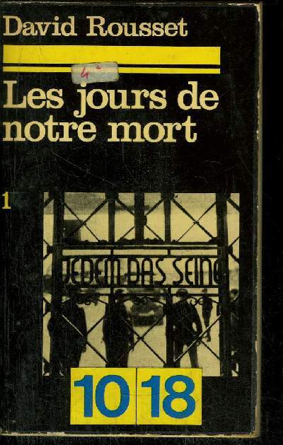 LES JOURS DE NOTRE MORT 1