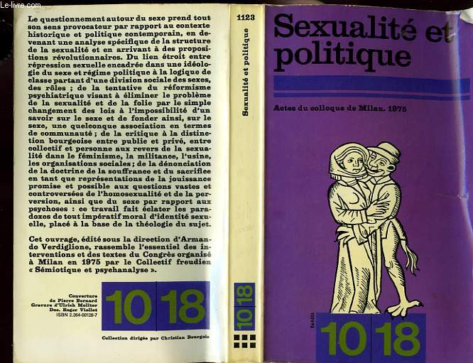 SEXUALITE ET POLITIQUE.