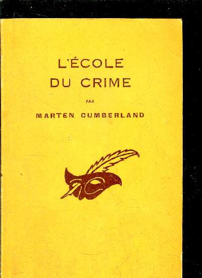 L' ECOLE DU CRIME