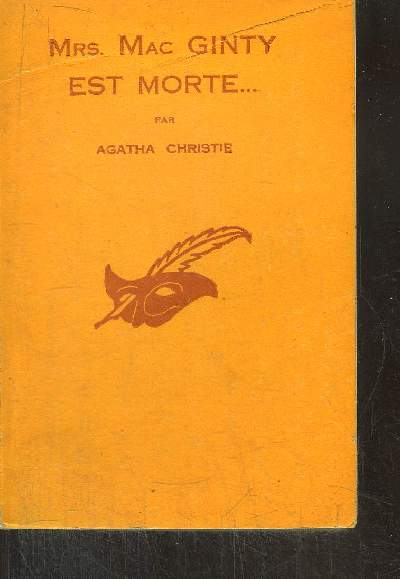 MRS.MAC GINTY EST MORTE - CHRISTIE AGATHA - 1953 - Afbeelding 1 van 1