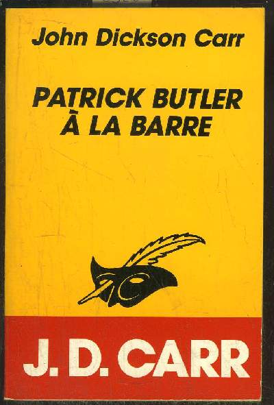 PATRICK BUTLER A LA BARRE