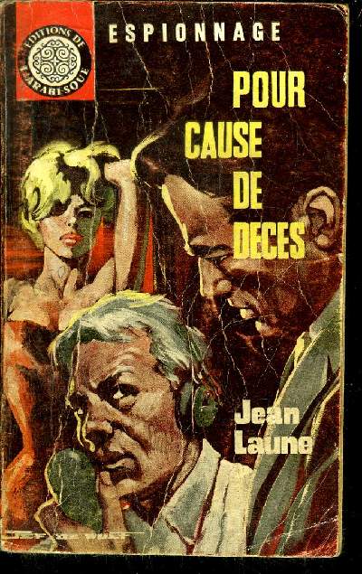 POUR CAUSE DE DÉCÈS - JEAN LAUNE - 1962 - Photo 1/1