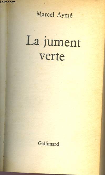 LA JUMENT VERTE