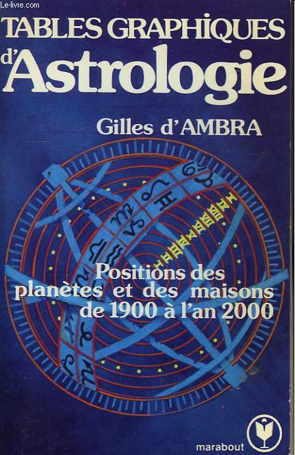 TABLES GRAPHIQUES D'ASTROLOGIE