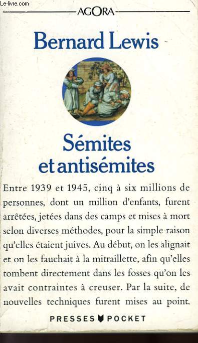 SEMITES ET ANTISEMITES