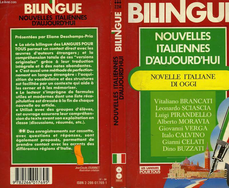 NOUVELLES ITALIENNES D'AUJOURD'HUI