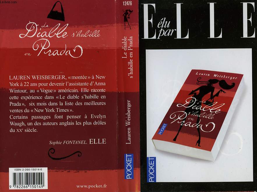 LE DIABLE S HABILLE EN PRADA - THE DEVIL WEARS PRADA de WEISBERGER LAUREN |  Achat livres - Ref RO90054373 