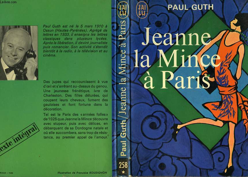 JEANNE LA MINCE A PARIS