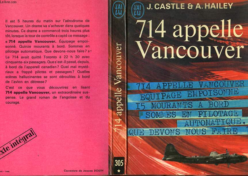 714 APPELLE VANCOUVER - FLIGHT INTO DANGER