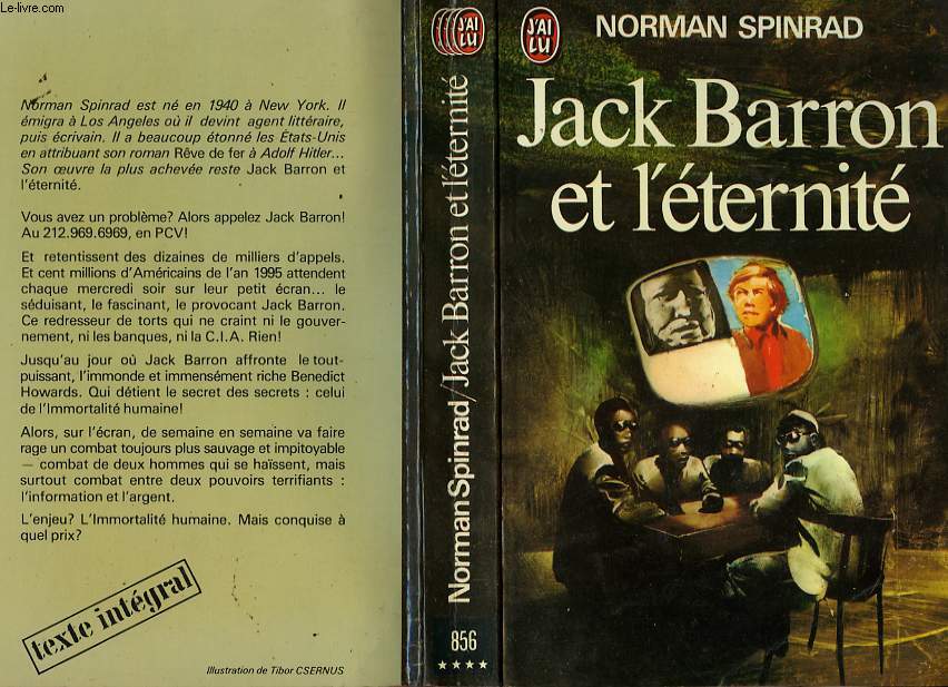 JACK BARRON ET L'ETERNITE - BUG JACK BARRON