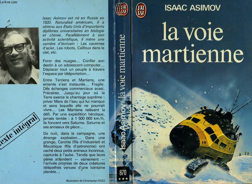 LA VOIE MARTIENNE - THE MARTIAN WAY AND OTHER STORIES