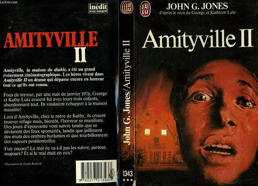 AMITYVILLE II - THE AMITYVILLE HORROR II - JONES JOHN G. - 1982 - Afbeelding 1 van 1