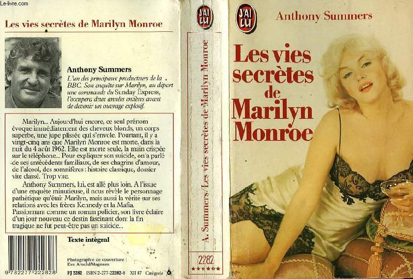 LES VIES SECRETES DE MARILYN MONROE - GODDESS. THE SECRET LIVES OF MARILYN MONROE