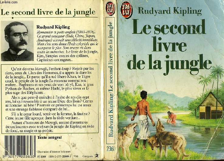 LE SECOND LIVRE DE LA JUNGLE - THE SECOND JUNGLE BOOK