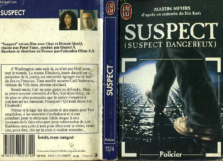 SUSPECT (Suspect dangereux) - THE SUSPECT