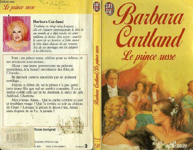 LE PRINCE RUSSE - THE POWER AND THE PRINCE - CARTLAND BARBARA - 1996 - Afbeelding 1 van 1
