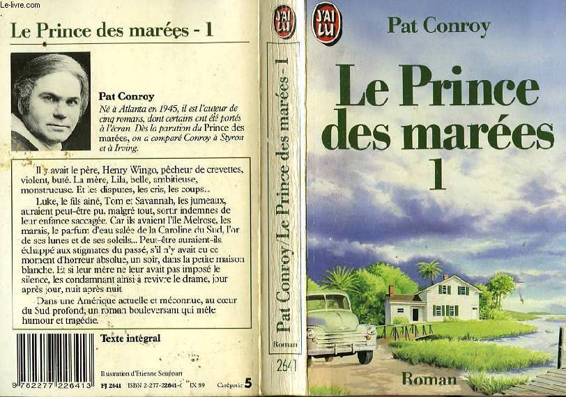 LE PRINCE DES MAREES - TOME 1 - THE PRINCE OF TIDES