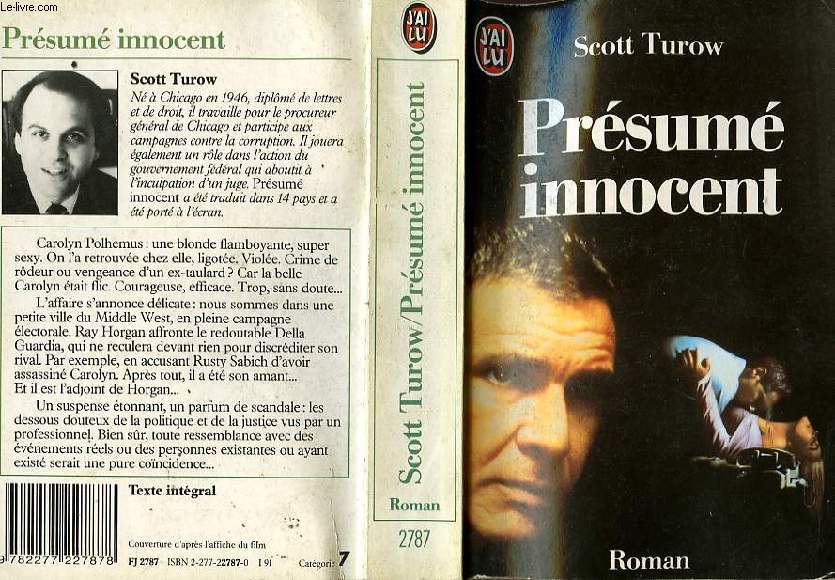 PRESUME INNOCENT - PRESUMED INNOCENT