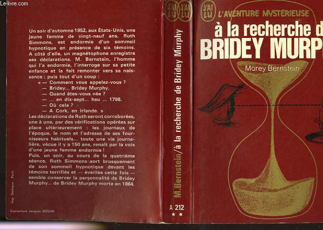 A LA RECHERCHE DE BIDEY MURPHY.