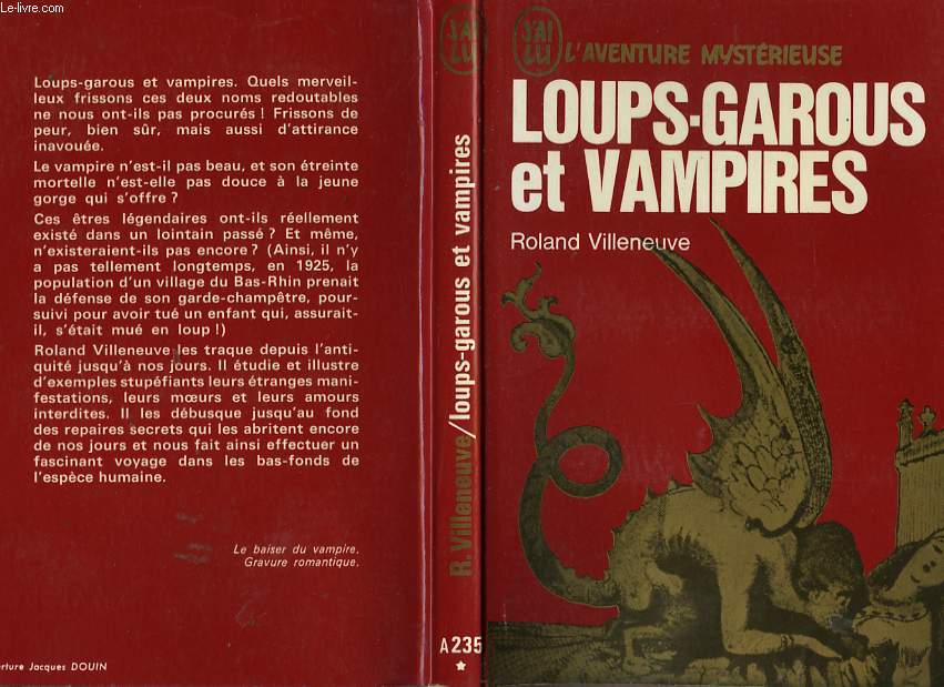 LOUPS-GAROUS ET VAMPIRES